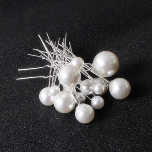 Set of 18 Bridal Hair Pins, Wedding Accessory, Pearl Pin, Wedding Hair C… - Picture 7 of 10
